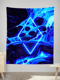 Portal Home Blue Tapestry
