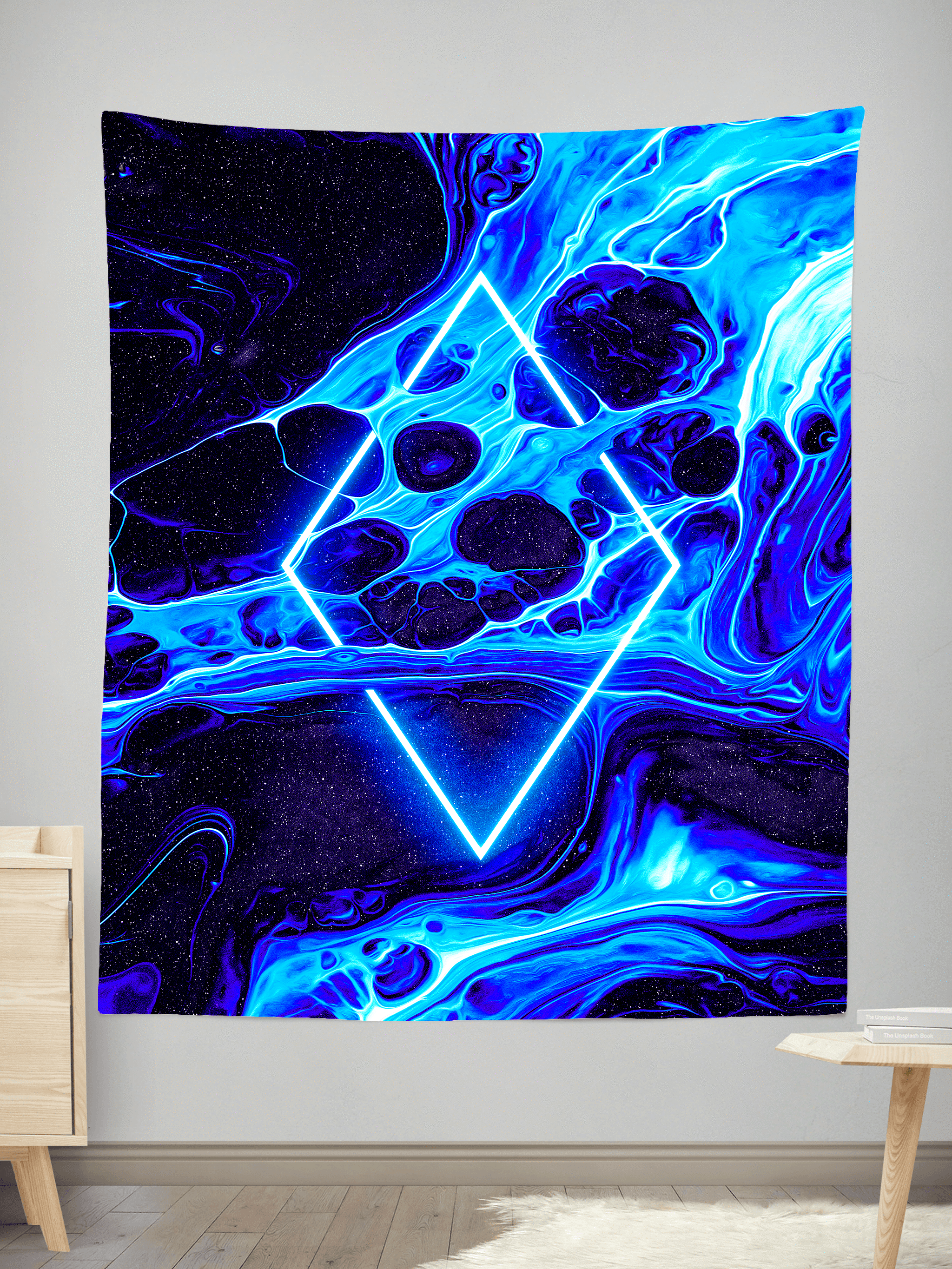Portal Home Blue Tapestry