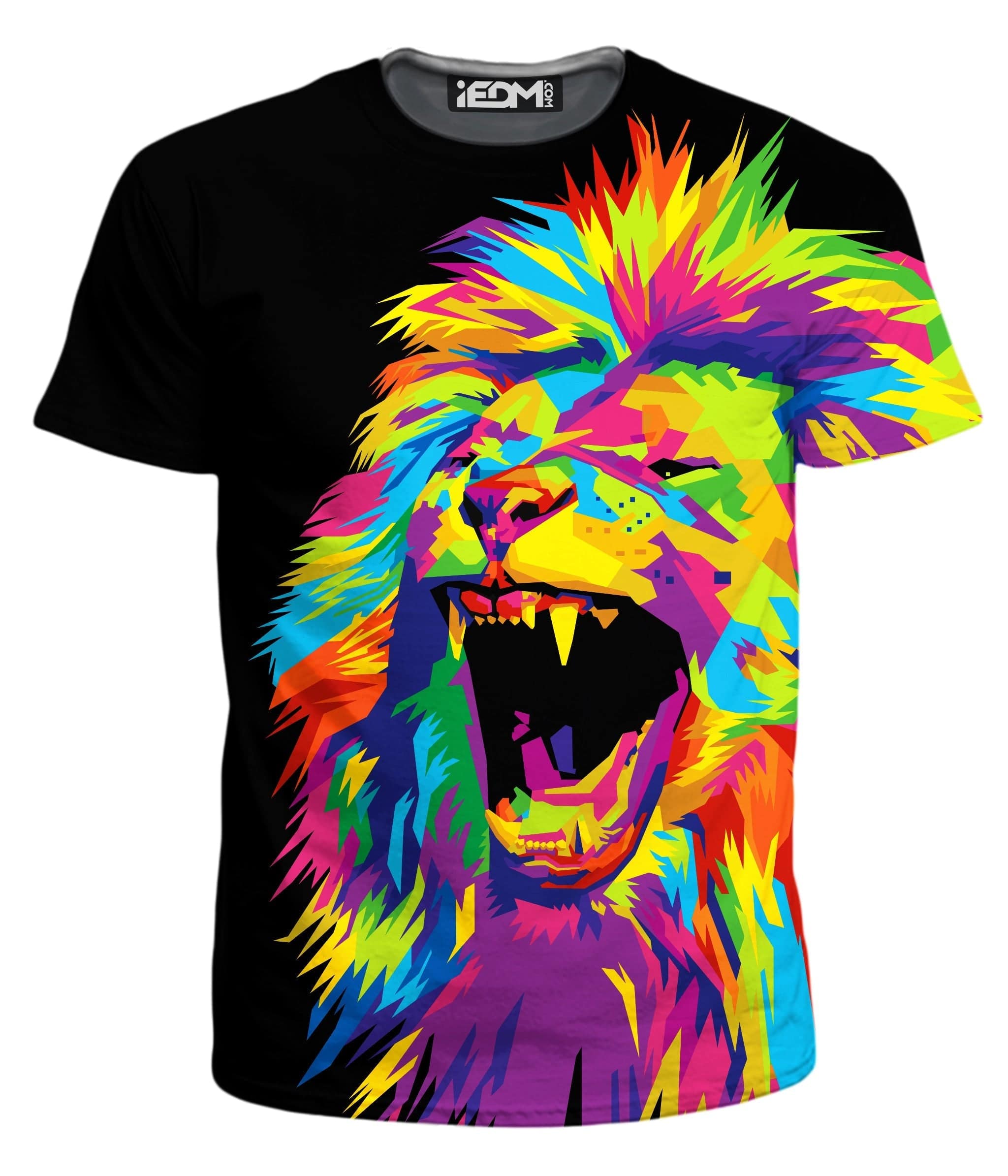 Psychedelic Lion Men's T-Shirt