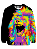 Psychedelic Lion Sweatshirt