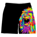 Psychedelic Lion Weekend Shorts