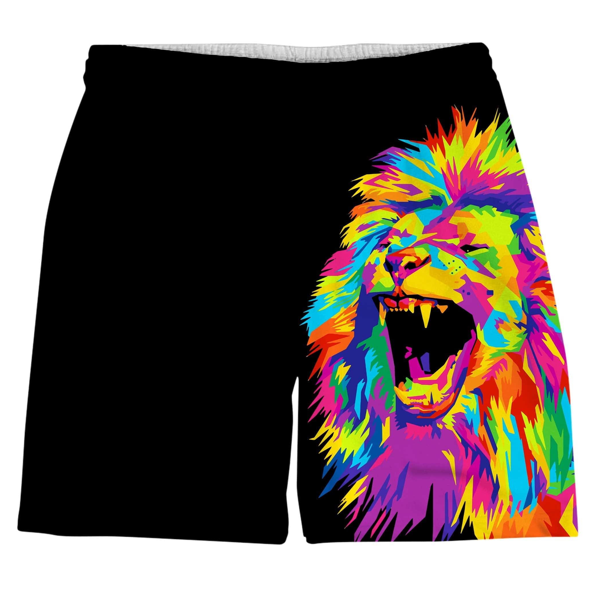 Psychedelic Lion Weekend Shorts