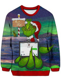 Savage Grinch Ugly Sweater