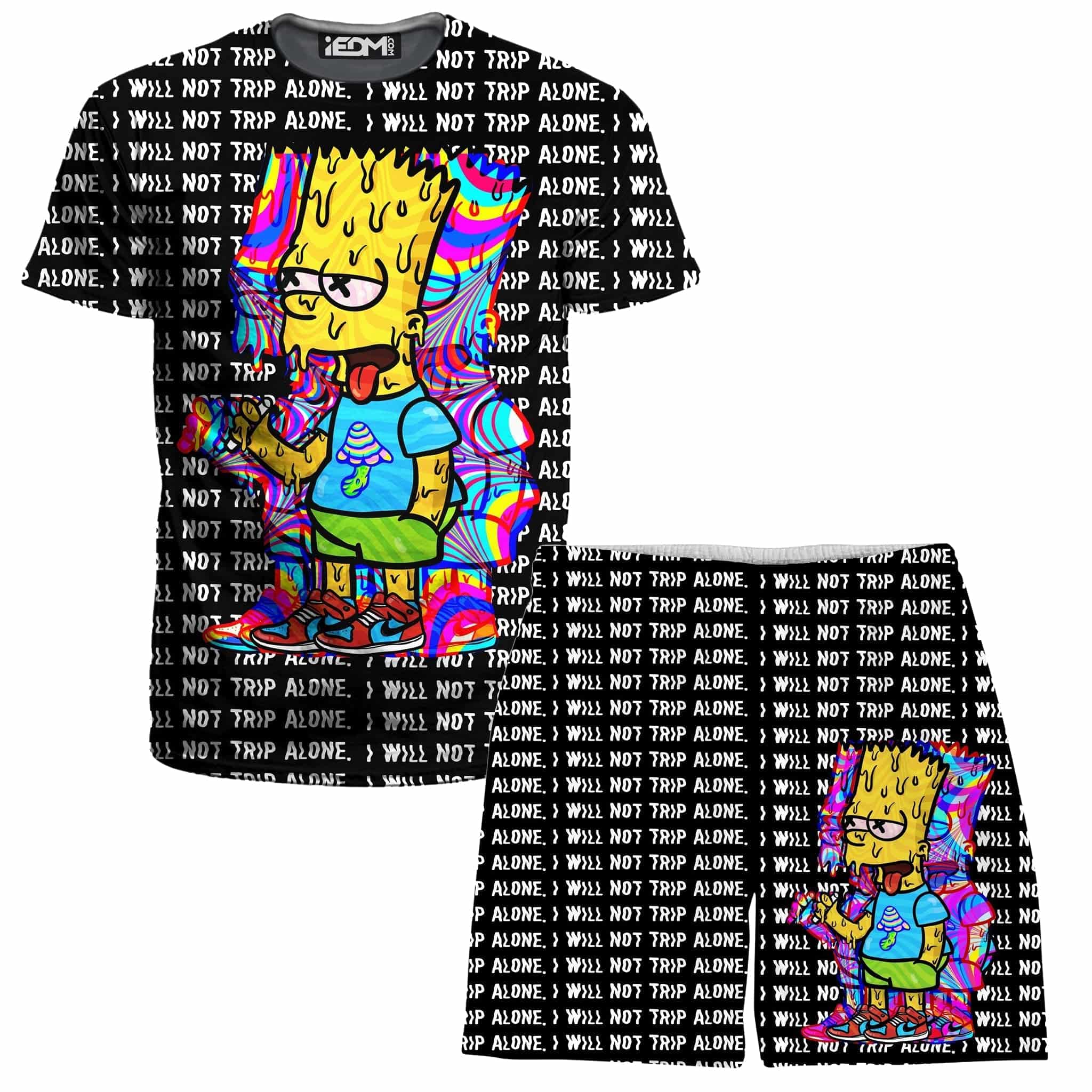 Tripping With Him T-Shirt and Shorts Combo
