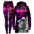 We Landed Hoodie Dress and Leggings Combo