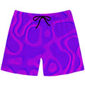 Wild Berry Halftone Swim Trunks
