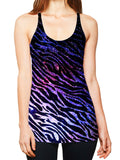 Zebra of the Night Women's Tank