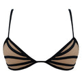 Nola in Black Mesh Top