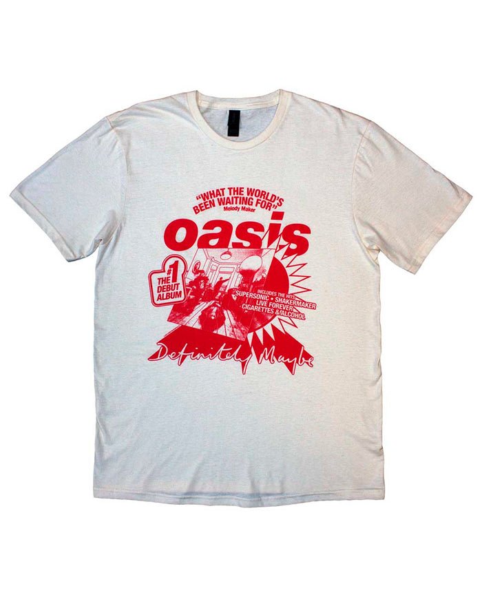 Oasis - Camiseta "What The World's Been Waiting For" Unisex