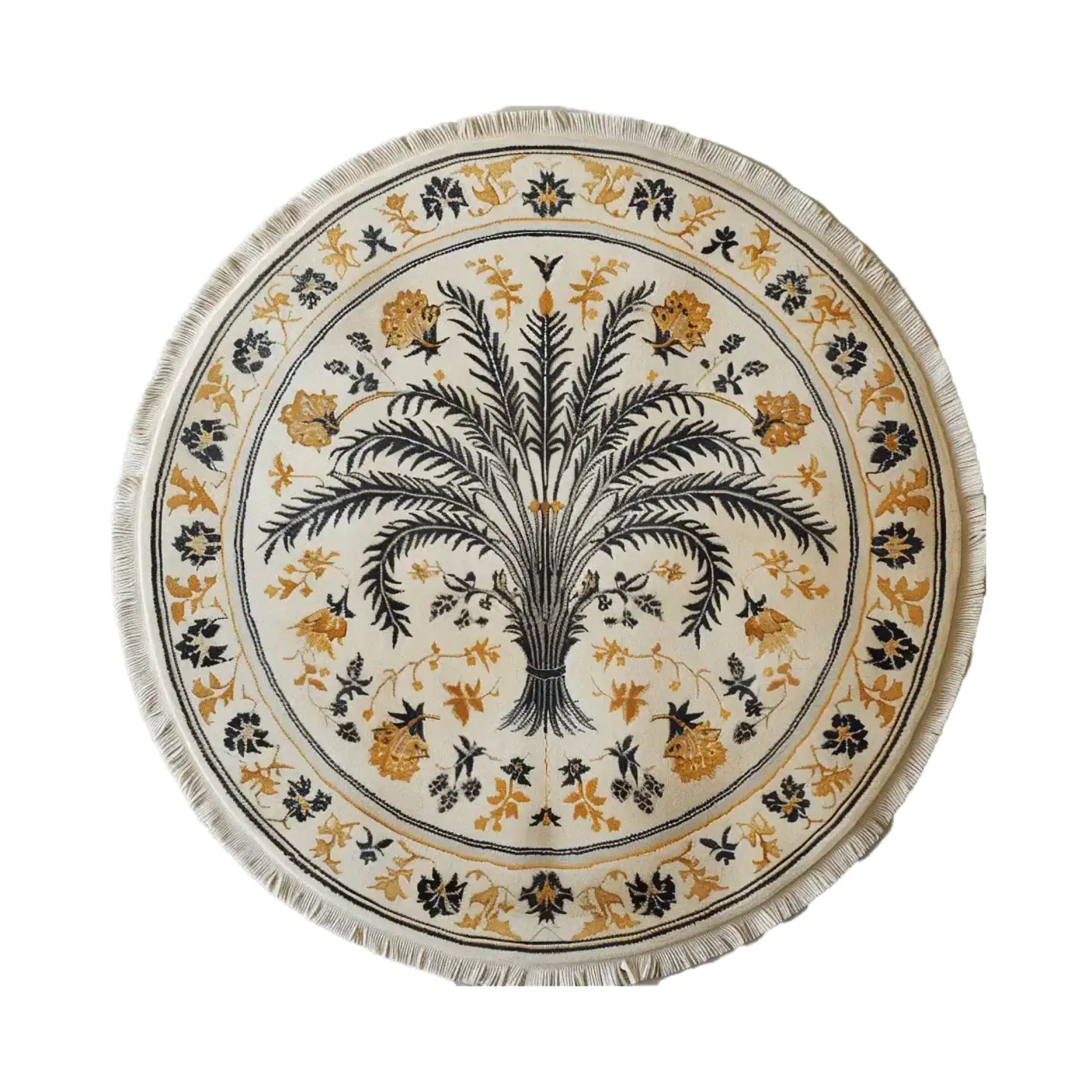 Oasis Embrace Knotted Wool Rug