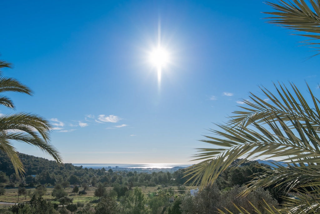 Peaceful Ibiza Villa with Artistic Interiors, Beautiful Outdoor and Incredible Views near Ibiza Town