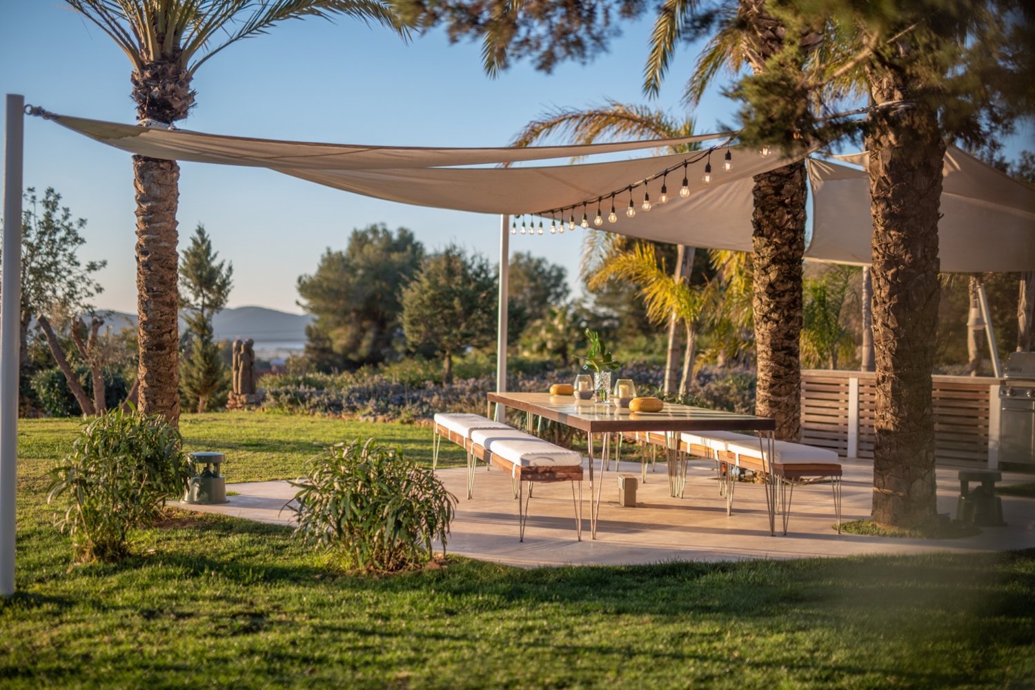 Peaceful Ibiza Villa with Artistic Interiors, Beautiful Outdoor and Incredible Views near Ibiza Town