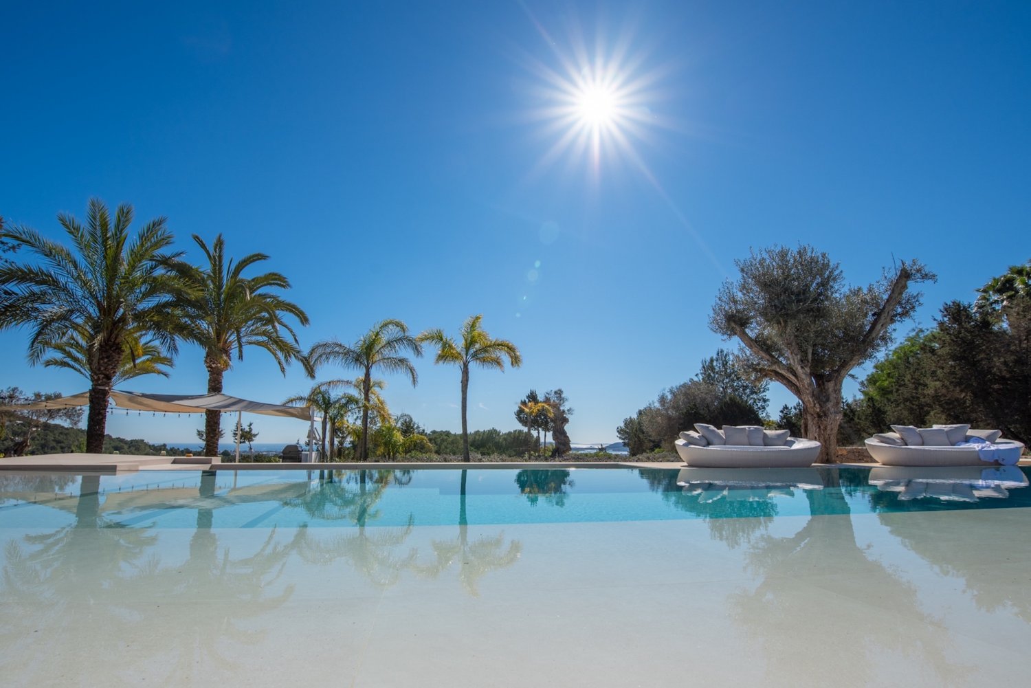 Peaceful Ibiza Villa with Artistic Interiors, Beautiful Outdoor and Incredible Views near Ibiza Town