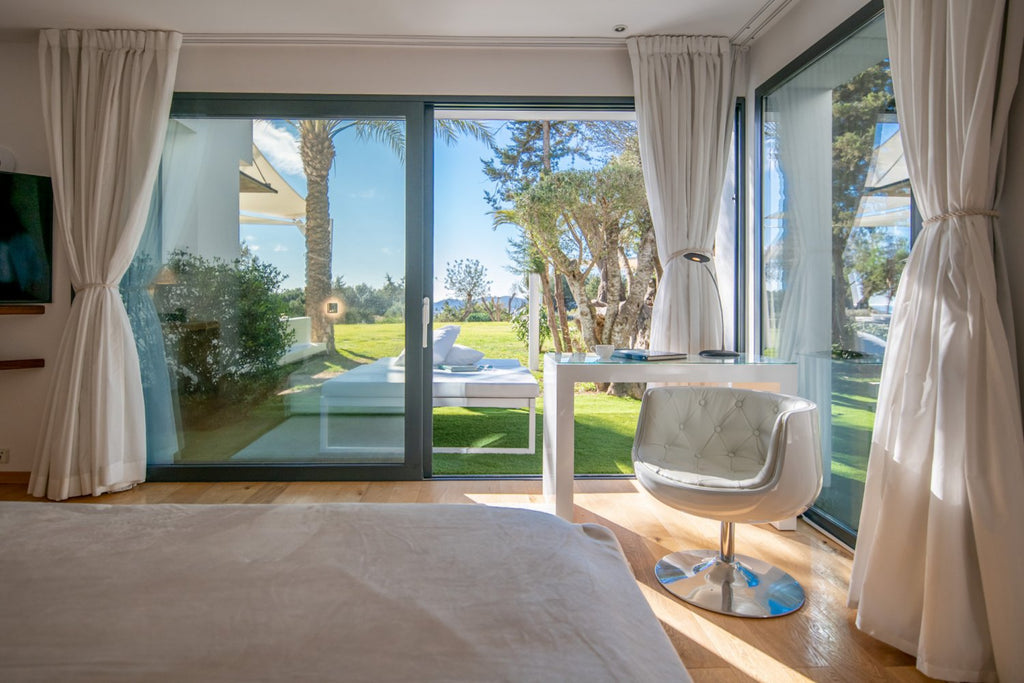 Peaceful Ibiza Villa with Artistic Interiors, Beautiful Outdoor and Incredible Views near Ibiza Town