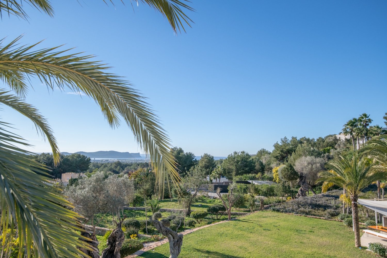 Peaceful Ibiza Villa with Artistic Interiors, Beautiful Outdoor and Incredible Views near Ibiza Town