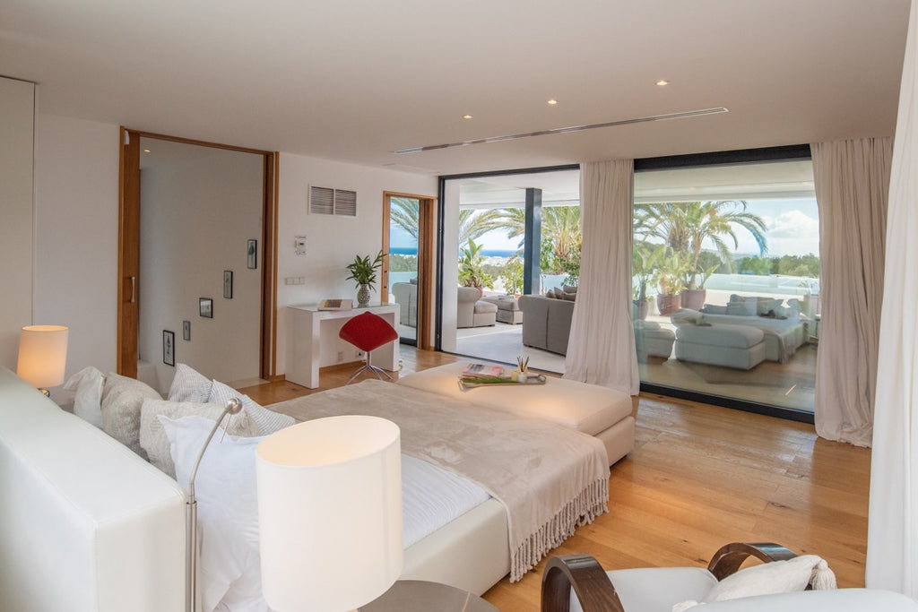 Peaceful Ibiza Villa with Artistic Interiors, Beautiful Outdoor and Incredible Views near Ibiza Town
