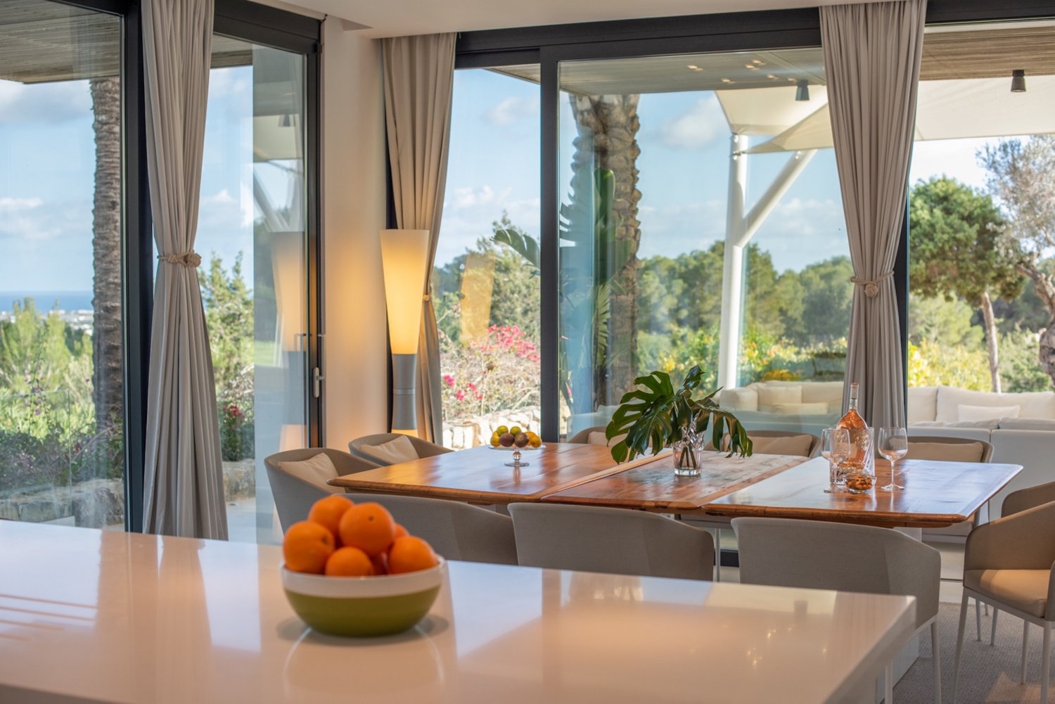 Peaceful Ibiza Villa with Artistic Interiors, Beautiful Outdoor and Incredible Views near Ibiza Town