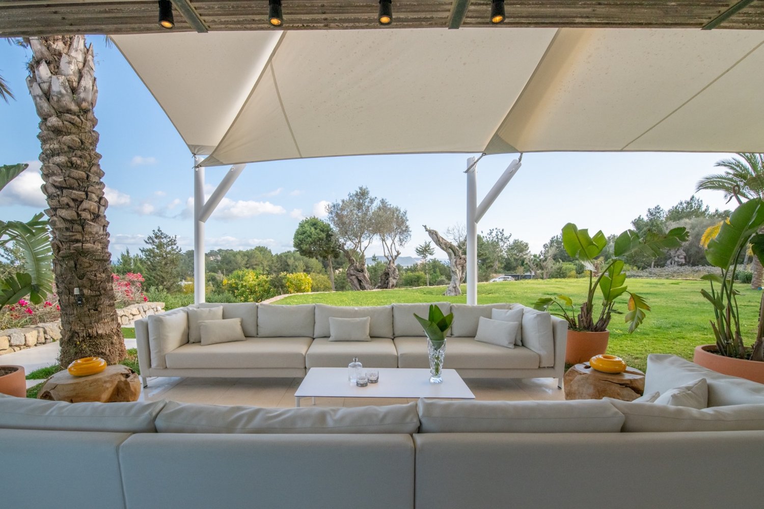 Peaceful Ibiza Villa with Artistic Interiors, Beautiful Outdoor and Incredible Views near Ibiza Town