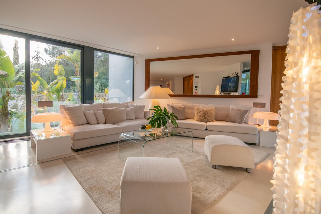 Peaceful Ibiza Villa with Artistic Interiors, Beautiful Outdoor and Incredible Views near Ibiza Town