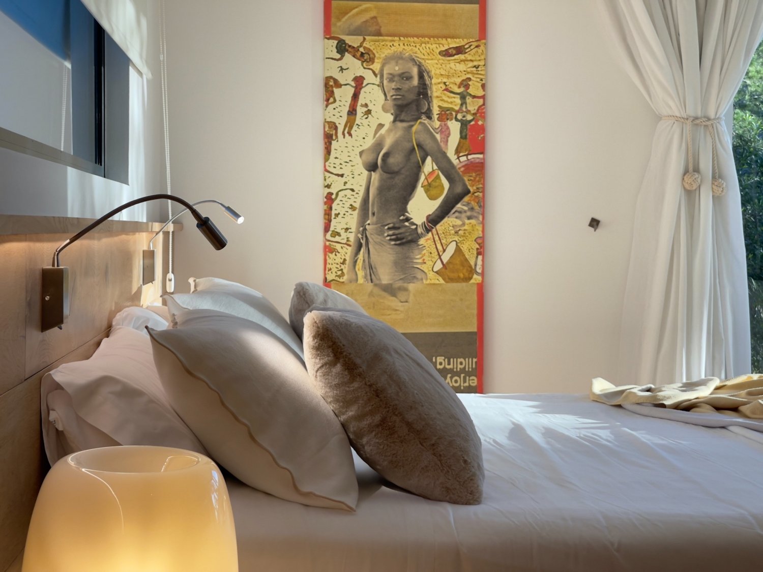 Peaceful Ibiza Villa with Artistic Interiors, Beautiful Outdoor and Incredible Views near Ibiza Town