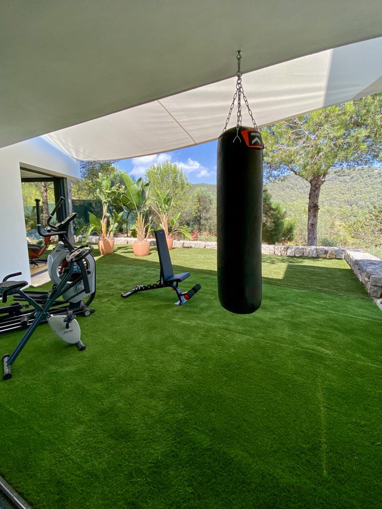 Peaceful Ibiza Villa with Artistic Interiors, Beautiful Outdoor and Incredible Views near Ibiza Town
