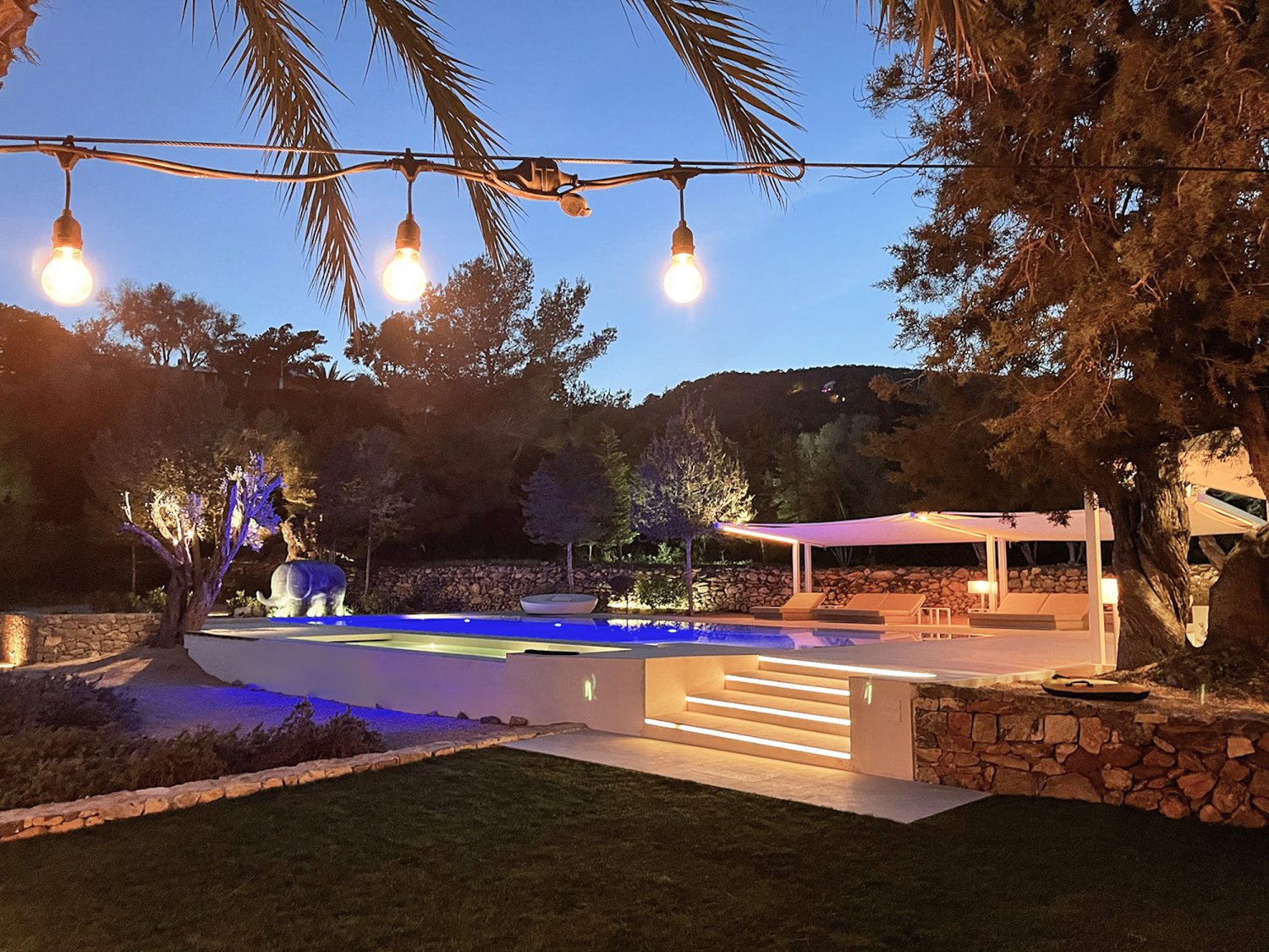 Peaceful Ibiza Villa with Artistic Interiors, Beautiful Outdoor and Incredible Views near Ibiza Town
