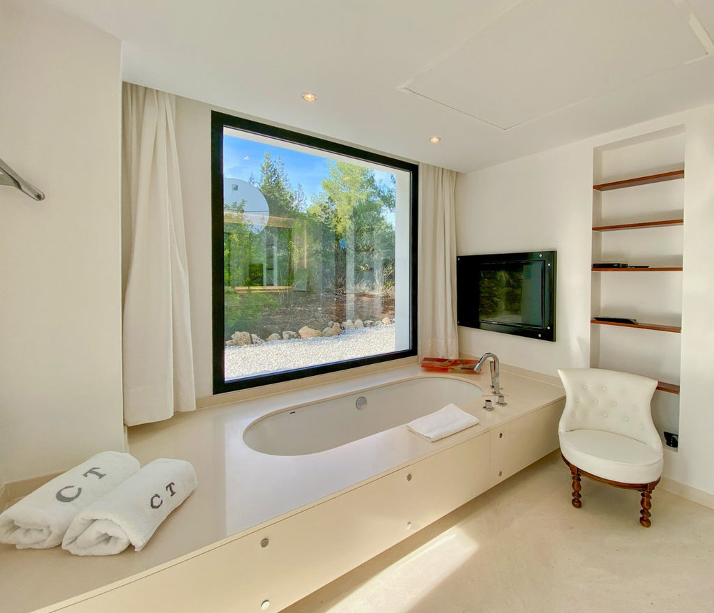 Peaceful Ibiza Villa with Artistic Interiors, Beautiful Outdoor and Incredible Views near Ibiza Town
