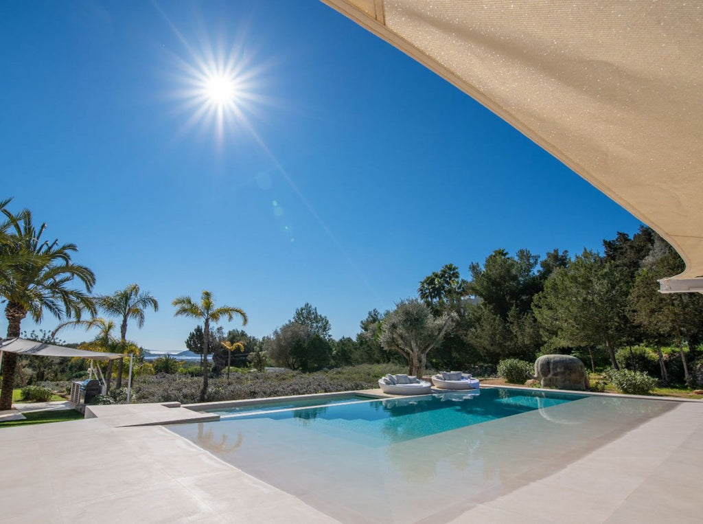 Peaceful Ibiza Villa with Artistic Interiors, Beautiful Outdoor and Incredible Views near Ibiza Town