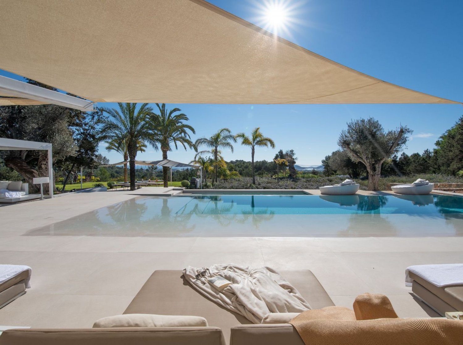 Peaceful Ibiza Villa with Artistic Interiors, Beautiful Outdoor and Incredible Views near Ibiza Town
