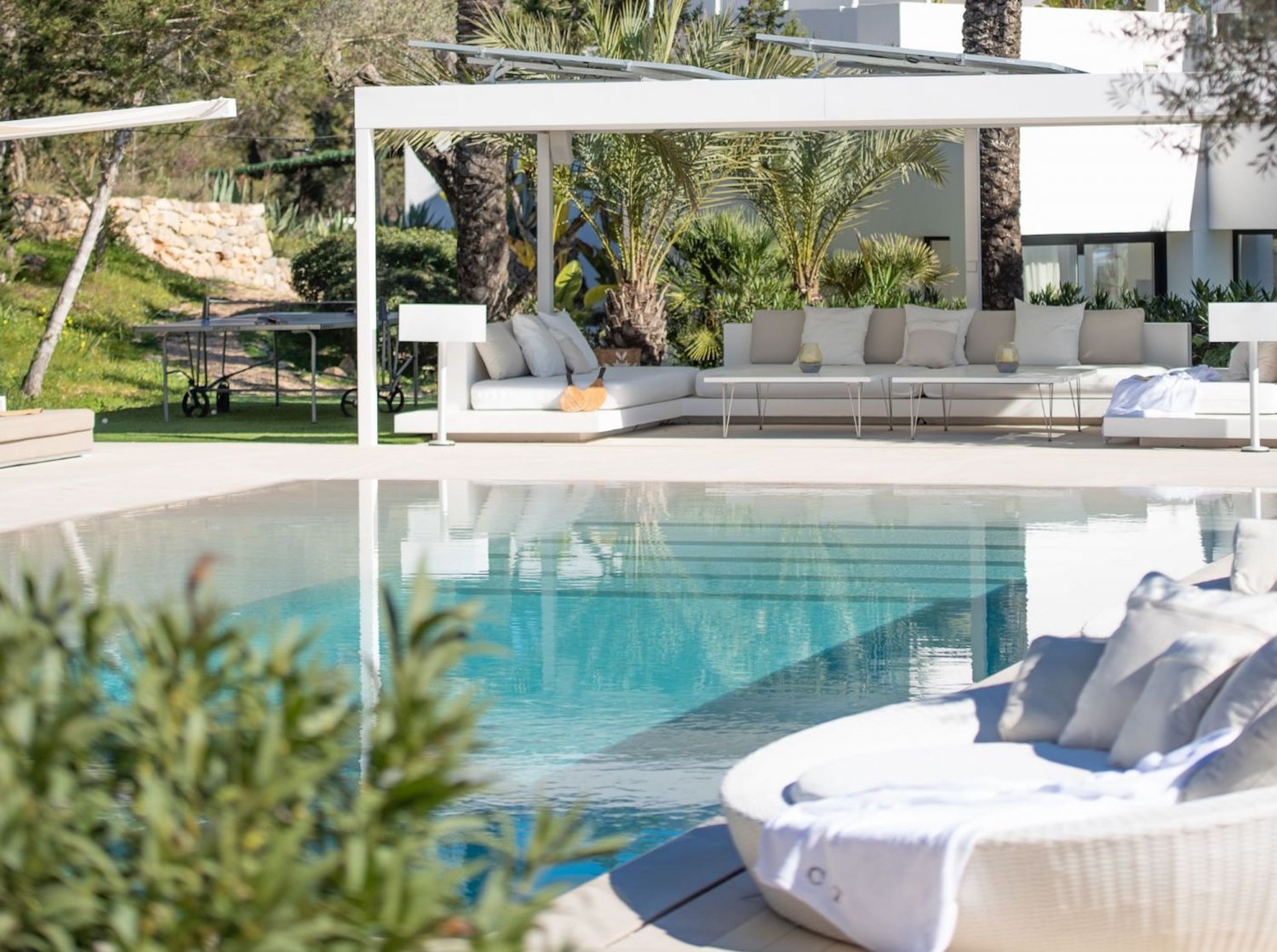 Peaceful Ibiza Villa with Artistic Interiors, Beautiful Outdoor and Incredible Views near Ibiza Town