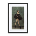 Obsidian Grace | Dance-Art Framed Poster #72 (23.5" H x 17.5" W)