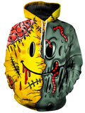 Emoji Zombie Unisex Hoodie