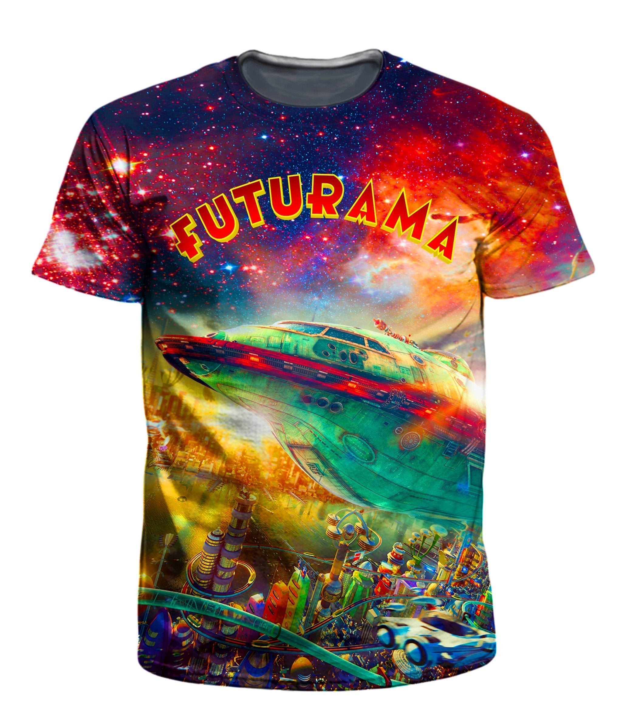 Futurama City Men's T-Shirt