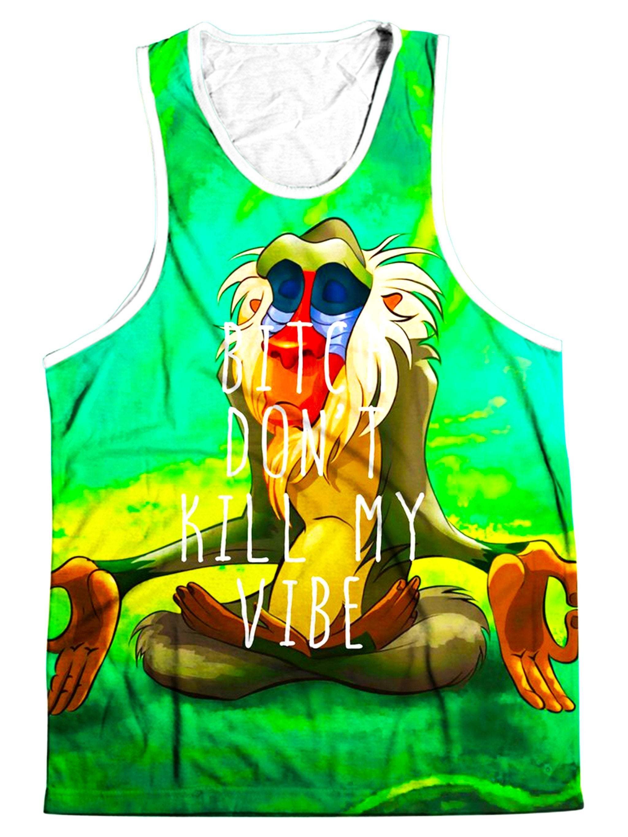 Meditating Rafiki Men's Tank