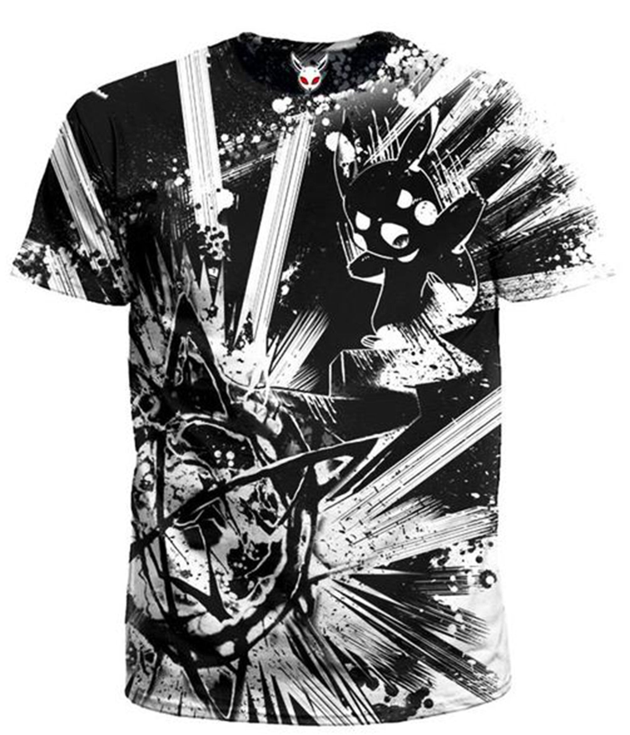 Pika Black Men's T-Shirt