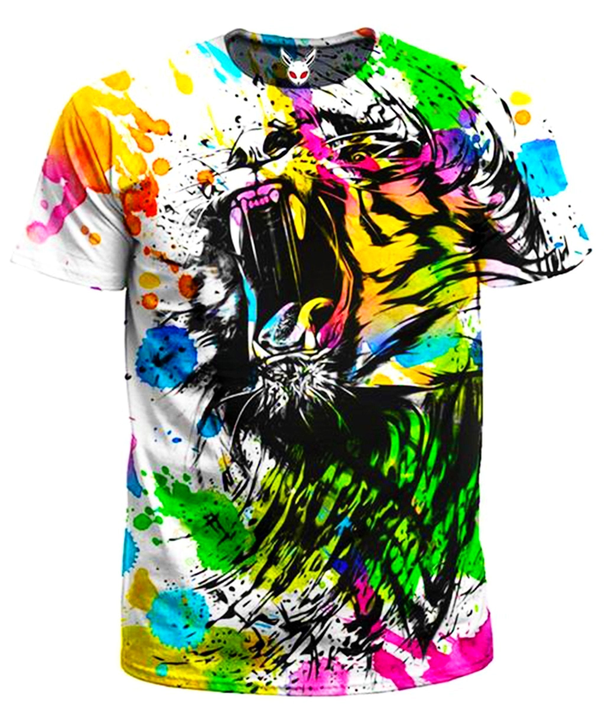Watercolor Tiger Men's T-Shirt