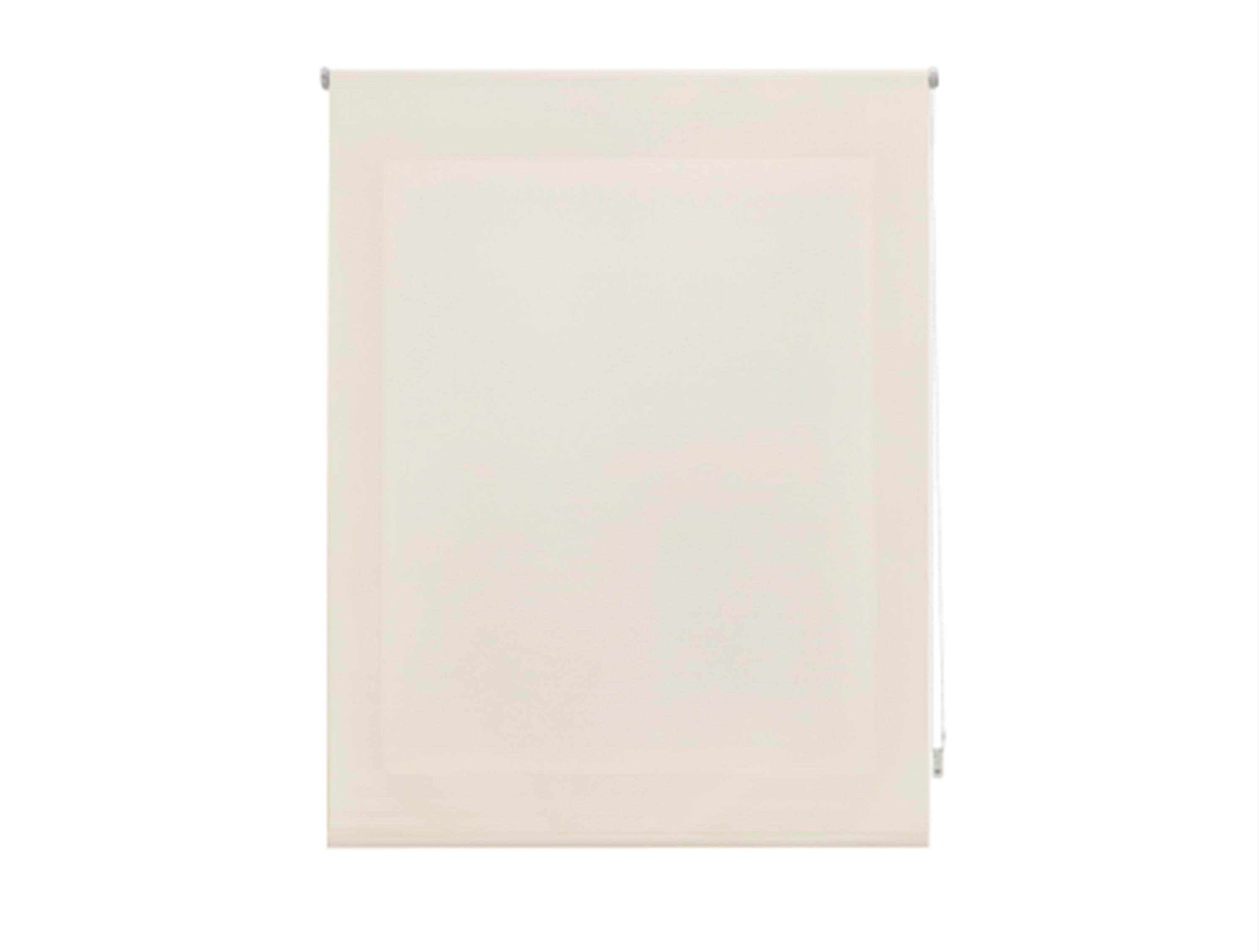 Estor Enrollable 100X175 BEIGE Poliéster Translúcido