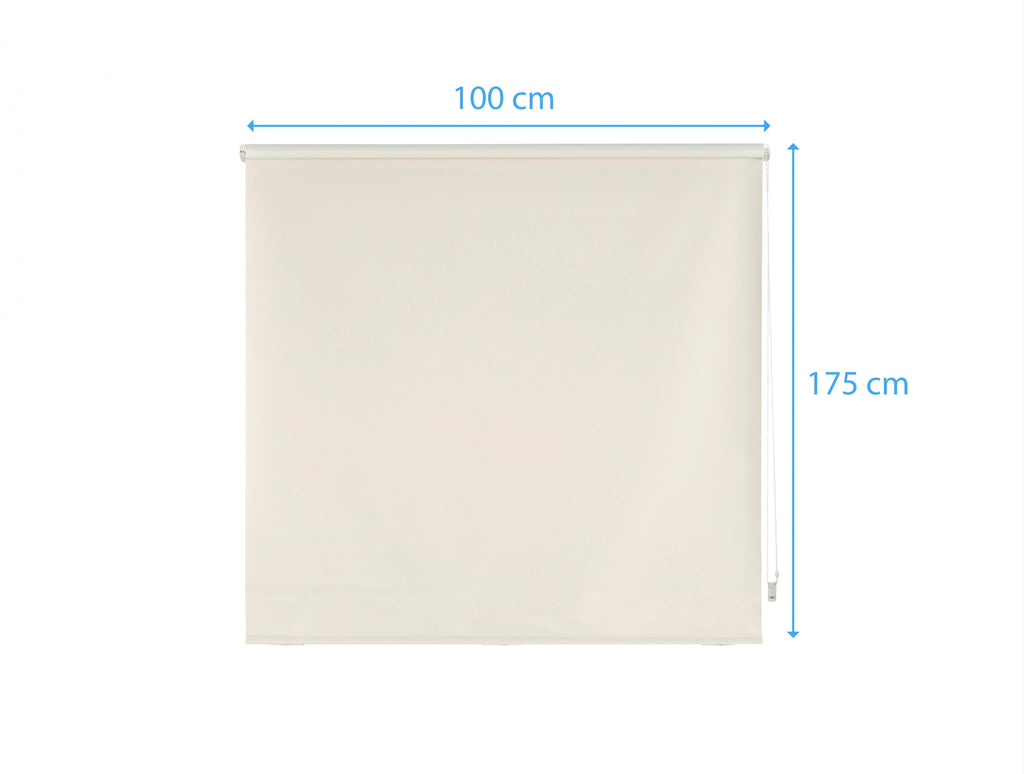 Estor Enrollable 100X175 BEIGE Poliéster Translúcido