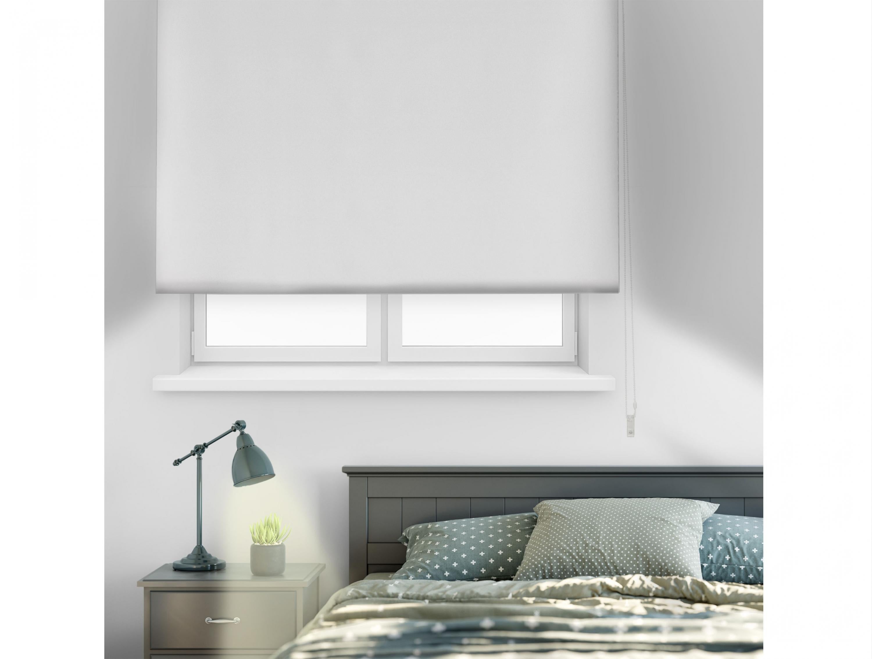 Estor Enrollable 180X175 BLANCO OPTICO Translúcido