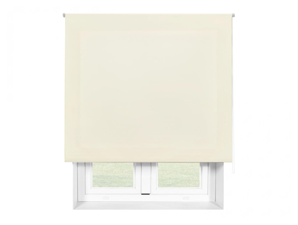 Cortina enrollable 180x250 BEIGE Poliéster Translúcido
