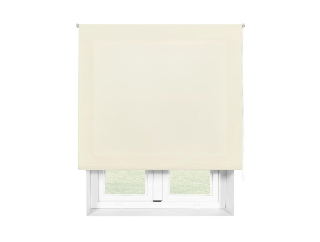 Cortina enrollable 180x250 BEIGE Poliéster Translúcido