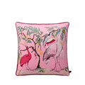 Opulent Exotic Birds & Botanicals Decorative Pillow Cover