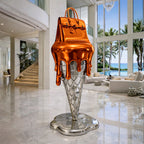OSO Stainless Steel Molten Icon Sculpture