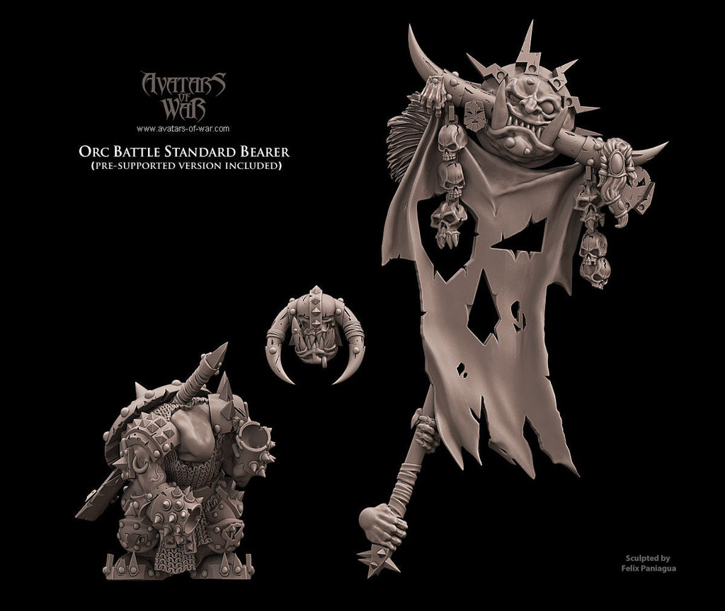 Orc Battle Standard Bearer, Avatars of War