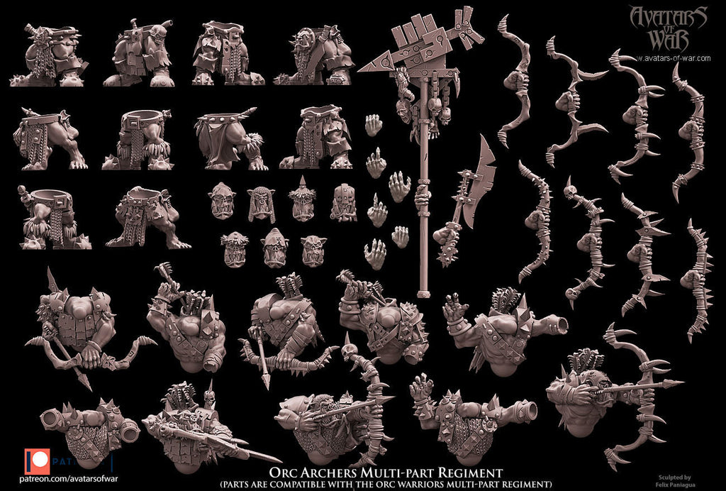 Orc Archers, Avatars of War