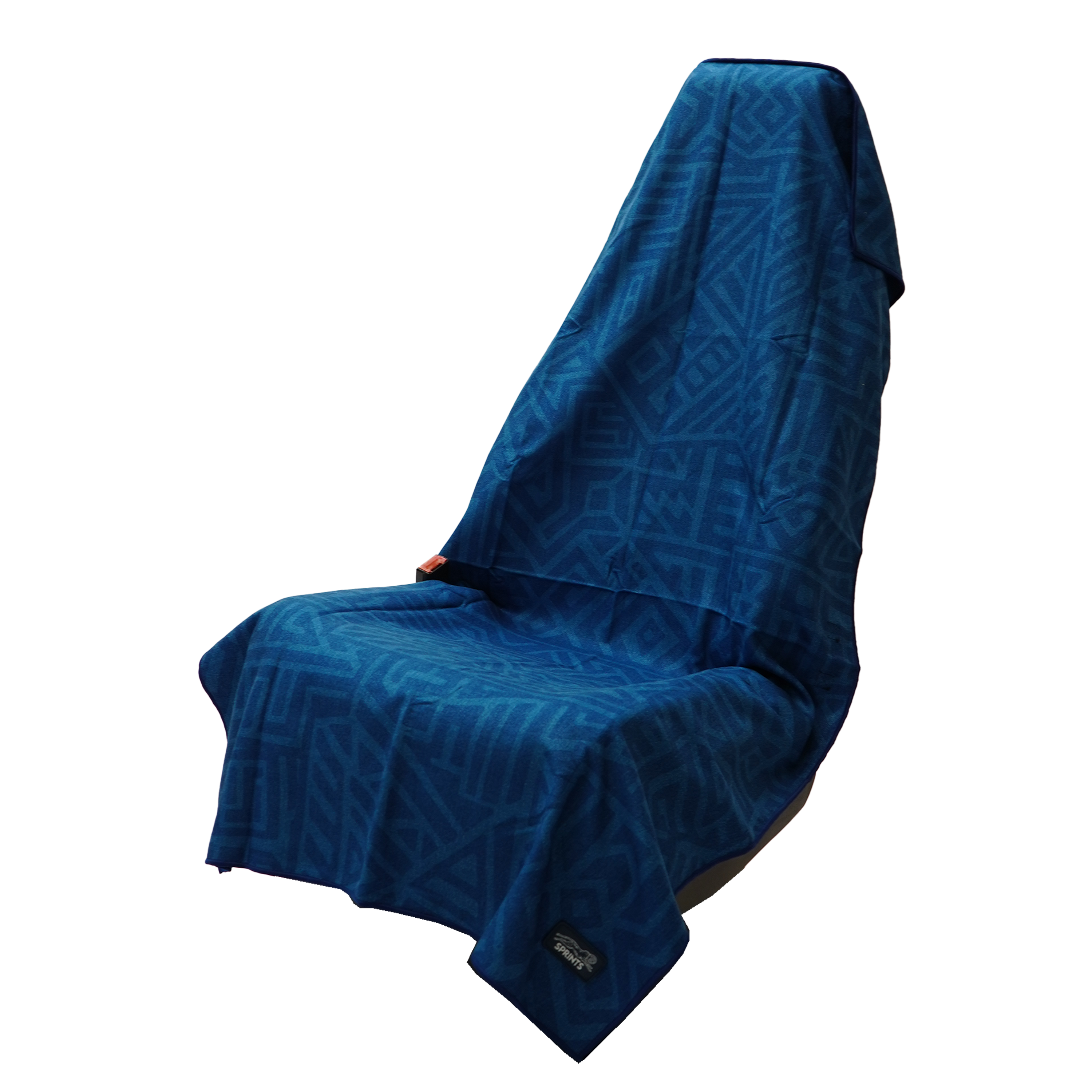 Sprints Out & Back Car Seat Cover Towel w/ Snaps