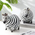 Oversized Zebra Figurines