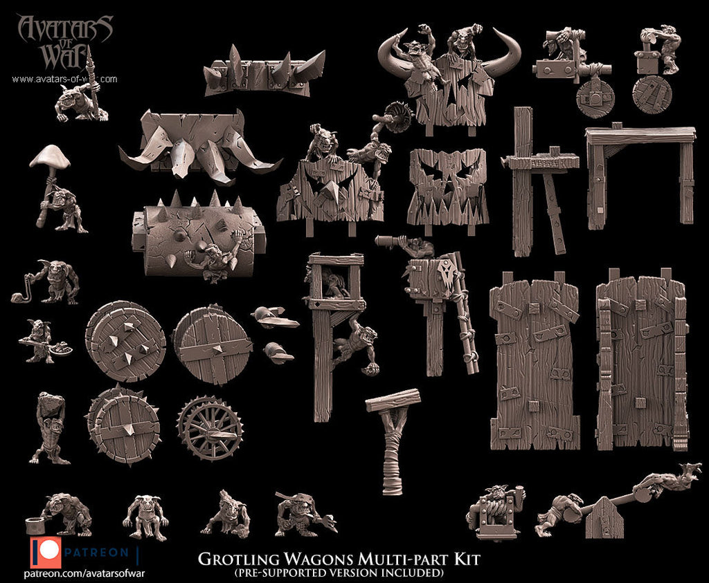 Grotling Battle Wagon, Avatars of War