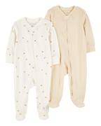 Pack 2 pijamas con diseño rayas