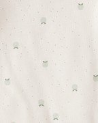 Pack 4 bodies manga larga con estampado de mini frutas